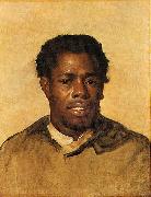 John Singleton Copley Head of a Man oil on canvas